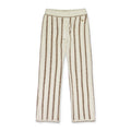 Cream Stitch Track Flare